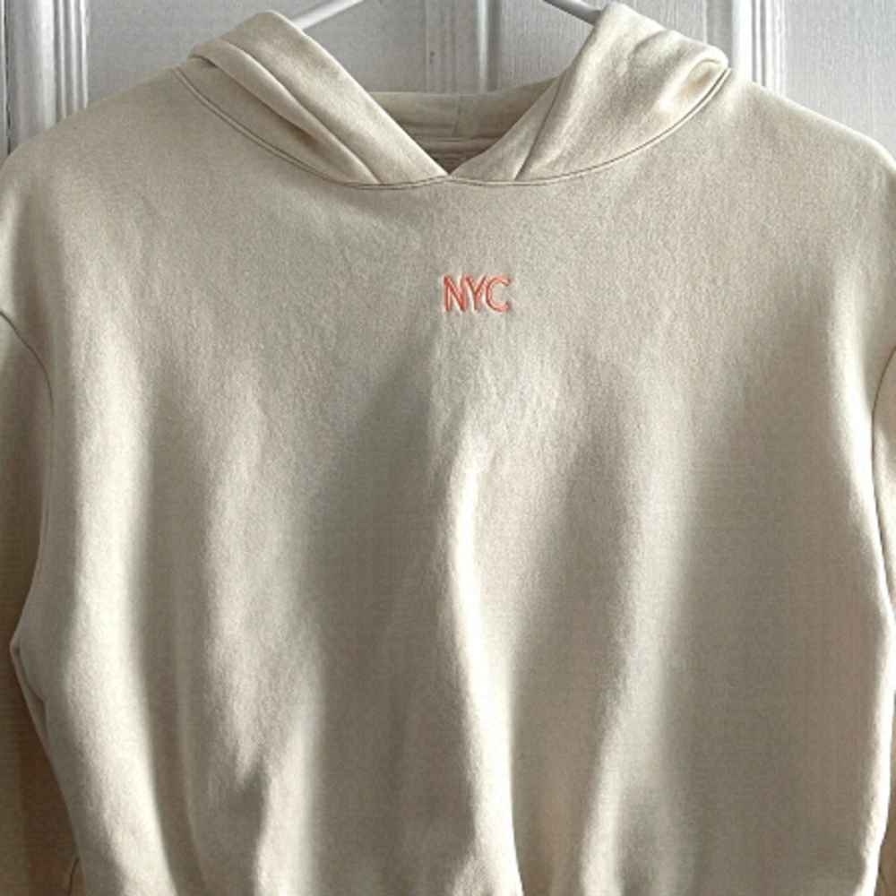 New York City Crop Hoodie